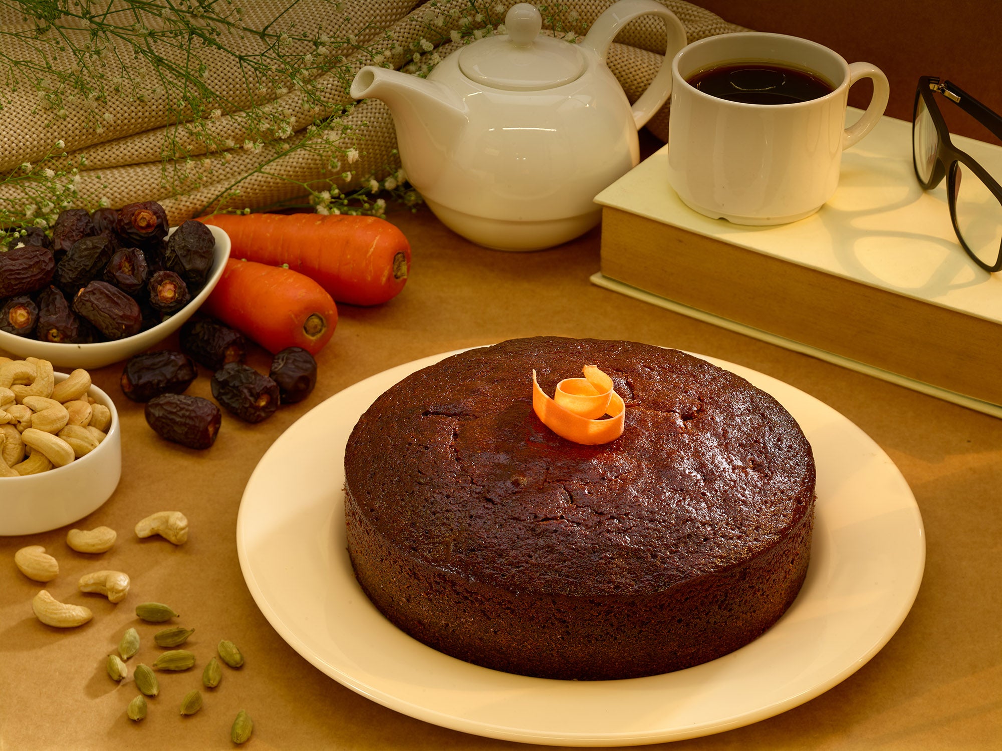 DATES AND CARROT CAKE 400 g