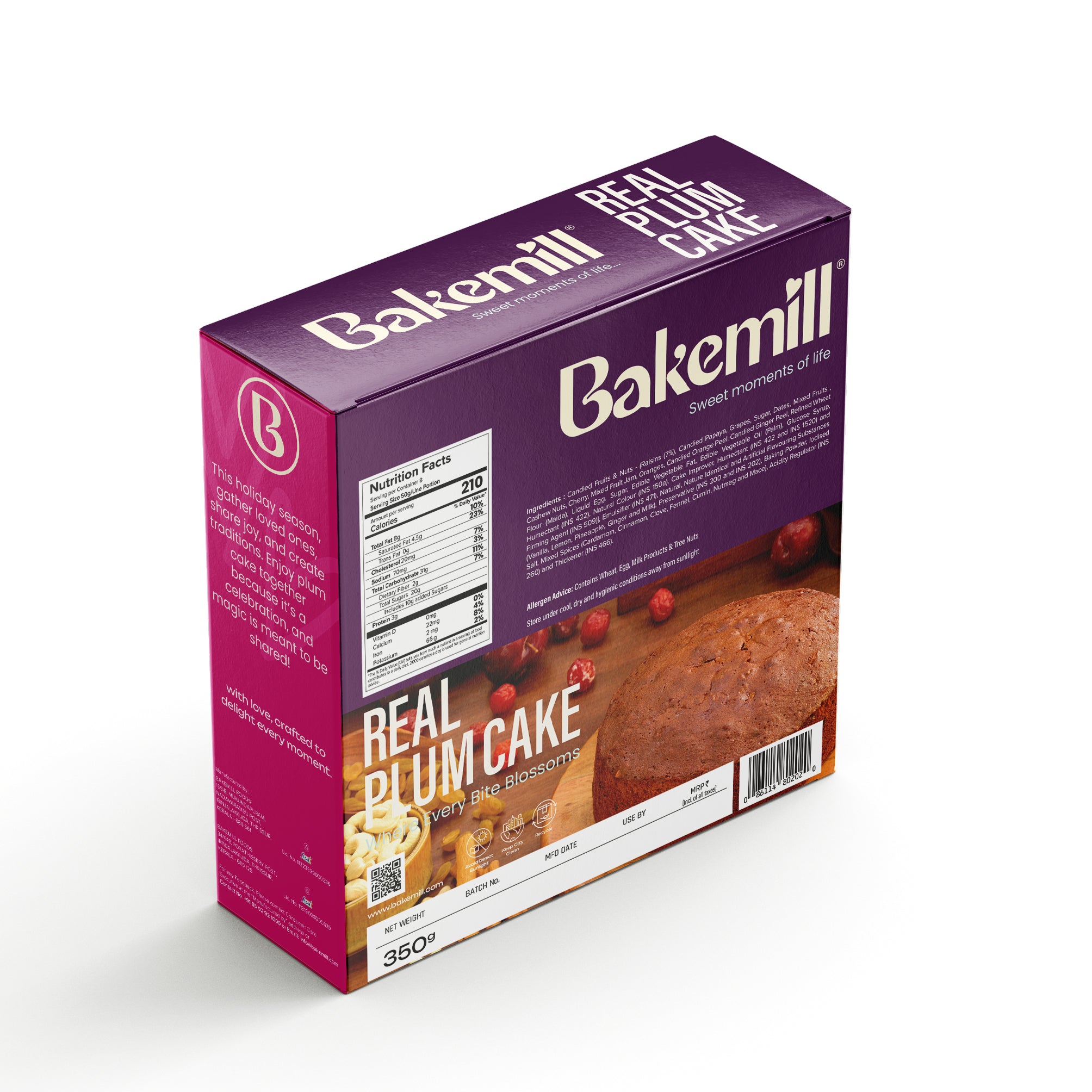 Plum cake 350 g